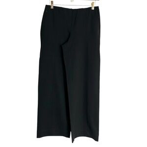 J.Jill Ponte Wide Leg Pull On Pant in Black Size XS Petite